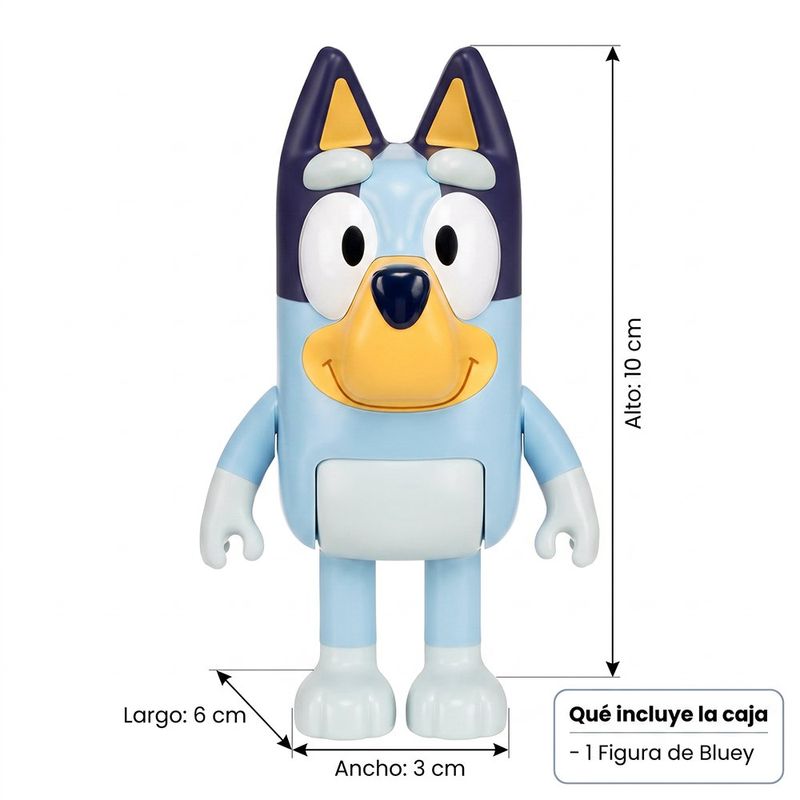 Figura Bluey Best Friend de 10 Plg