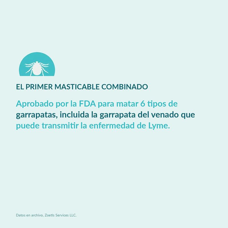 Antiparasitario Simparica 40 mg para Perros de 10 a 20 Kg 3 Tabletas
