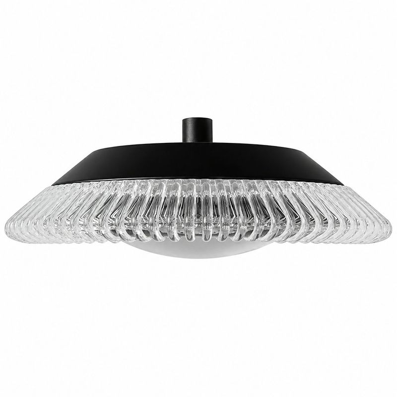 Lámpara Colgante LED Verre I 6.5 W Luz Cálida Acrílico Color Negro