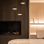 Lámpara Colgante LED Verre I 6.5 W Luz Cálida Acrílico Color Negro