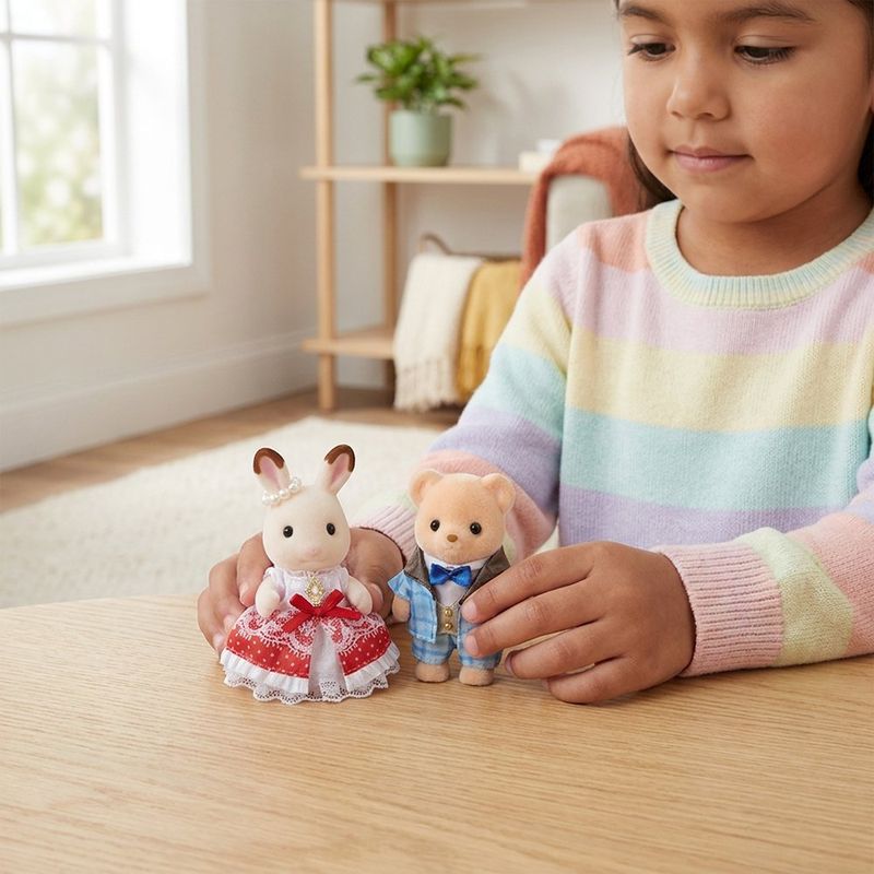 Sylvanian Families Set Freya & Theo Edición Aniversario