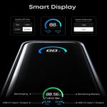 Batería Portátil Prime Fusion de 9,600mAh 65W en Color Gris