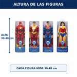 Figura de Acción de Héroe DC Comics Articulada de 30 Cm - Presentación Surtida