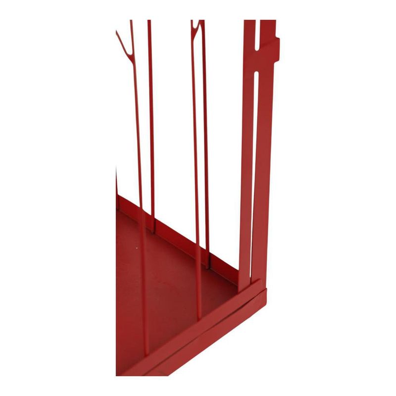 Farol Decorativo Navideño con Cúpula Dorada 78 Cm