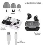 Audífonos Inalámbricos TWS Bluetooth Color Negro