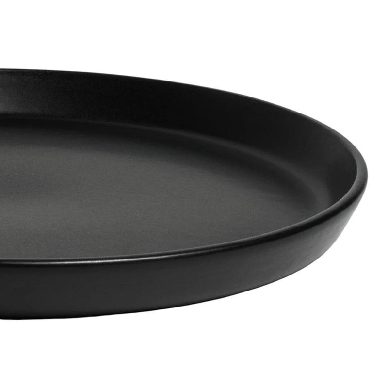 Plato Manhattan para Ensalada de 19.8 Cm Color Negro