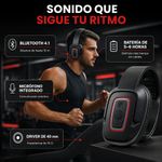 Audífonos Inalámbricos Over-Ear Modelo EB-BT300 Color Negro