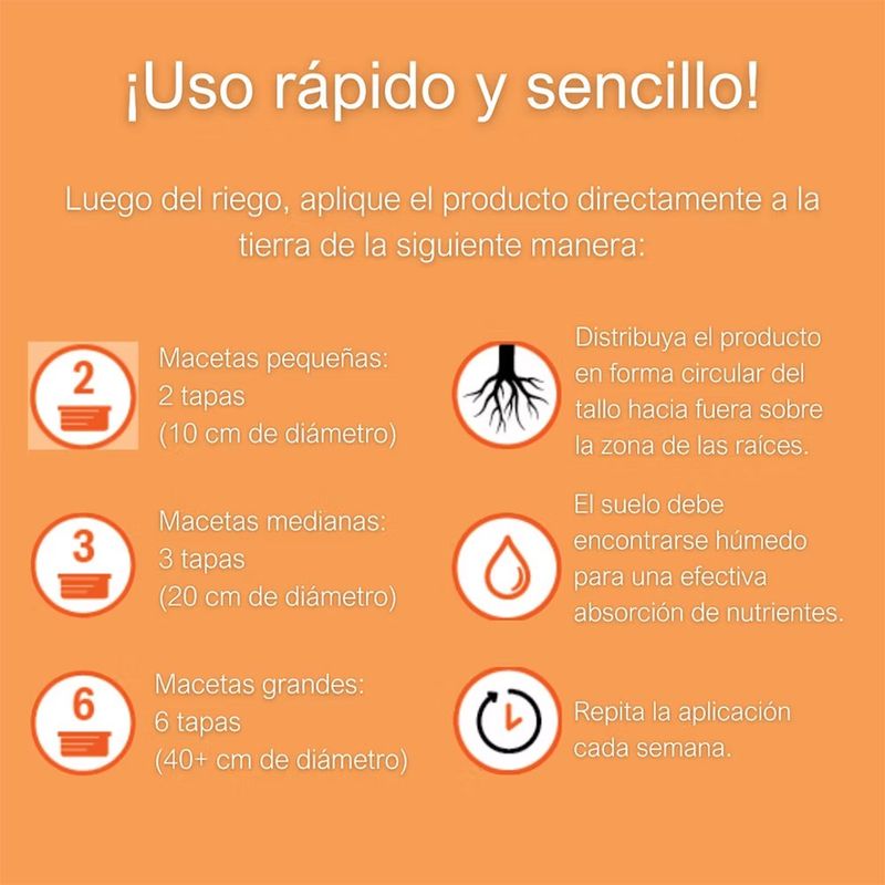Enraizador Líquido para Suelo de Plantas 500 mL con Bioestimulantes y Mejorador de Suelo