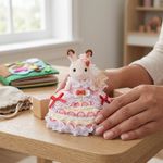 Sylvanian Families Freya’s Birthday Celebration Strawberry Cake Dress