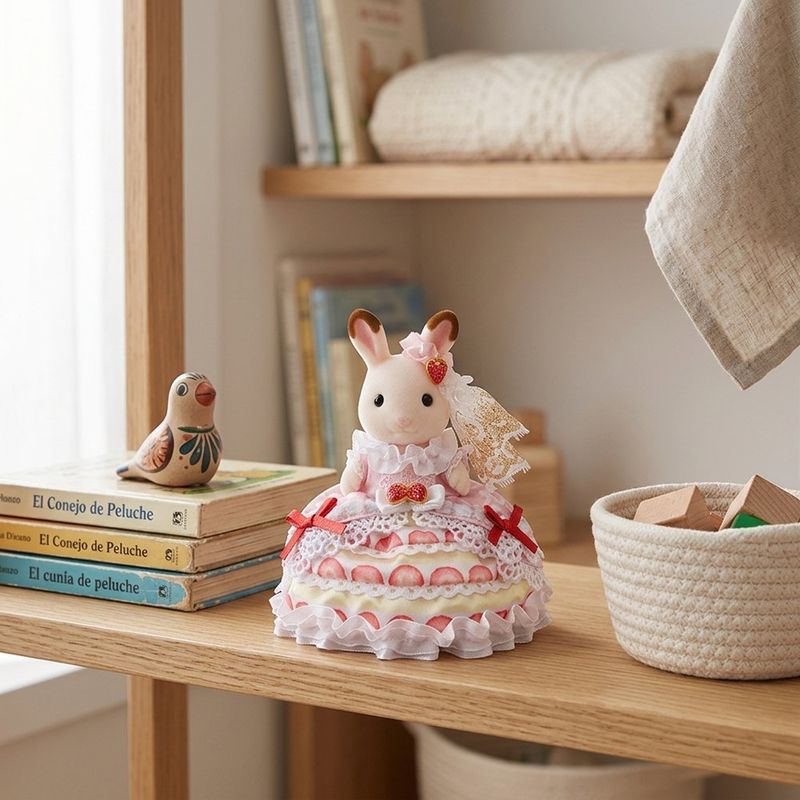 Sylvanian Families Freya’s Birthday Celebration Strawberry Cake Dress