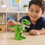Dinosaurio Robótico Interactivo Robo Alive Attacking T-Rex con Movimiento, Mordida y Rugido