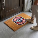 Alfombra de Entrada Antideslizante Diseño Captain America 40 x 60 Cm Color Natural