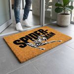 Alfombra de Entrada Antideslizante Diseño Spider Man 40 x 60 Cm Color Natural