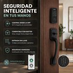 Cerrojo Electrónico Kwikset Halo Select Smart Lock Wi‑Fi y Matter
