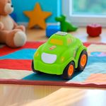 Carrito de Juguete para Ciudad con Ruedas Libres, Luces y Sonido Verde