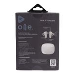 Audífonos One True Wireless ENC Bluetooth 5.4 Color Gris