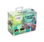 Set De Recipientes Entrelazables Snap&Go 4 Oz 4 Pzas - Melli Baby