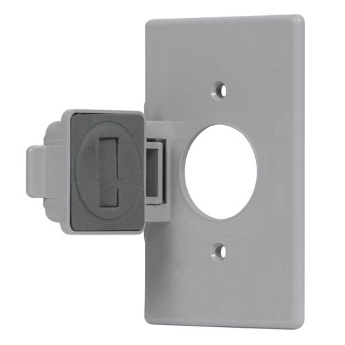 Placa Standard 1 Modulo Gris