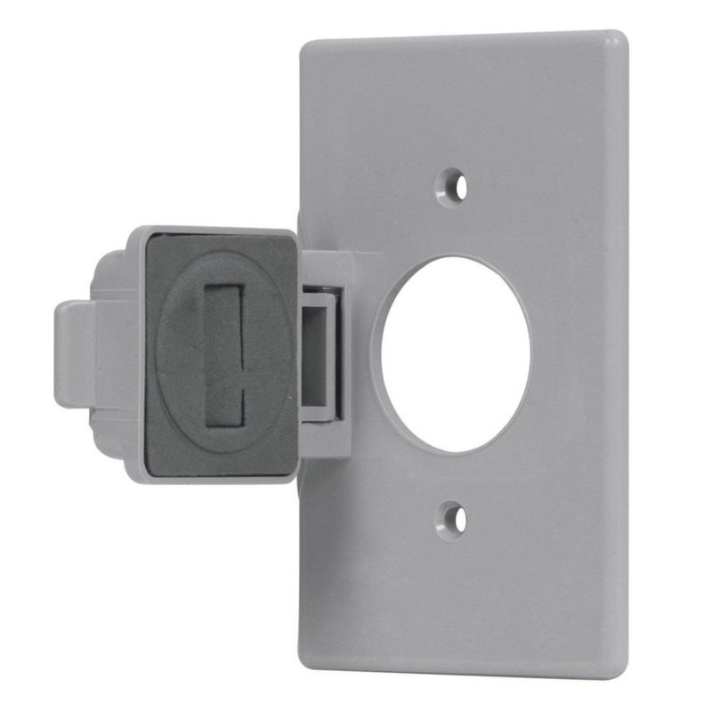 Placa Standard 1 Modulo Gris