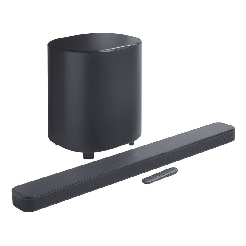 Kit Barra de Sonido Bar 500MK2 750 W con Subwoofer y Soundgear Frames Round