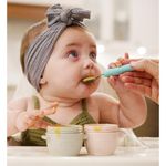 Set De Recipientes Entrelazables Snap&Go 4 Oz 4 Pzas - Melli Baby