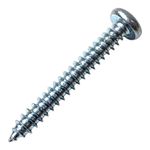 Tornillo para Lámina con Cabeza Redonda Combinada #8 x 1-1/4 plg - 100 Unidades