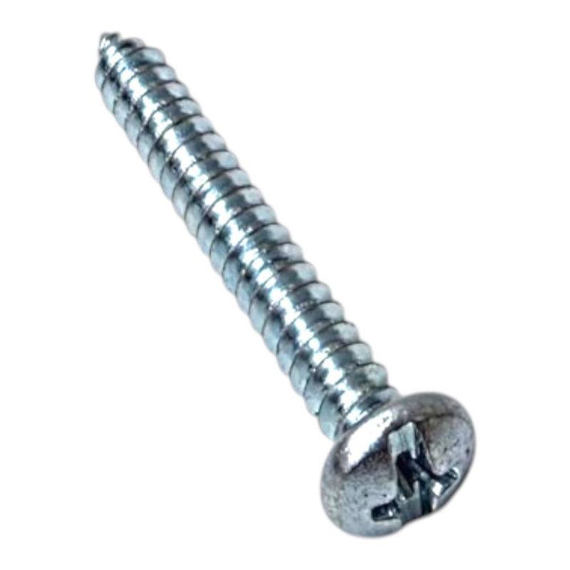 Tornillo para Lámina con Cabeza Redonda Combinada #8 x 1-1/4 plg - 100 Unidades