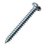 Tornillo para Lámina con Cabeza Redonda Combinada #8 x 2 plg - 100 Unidades