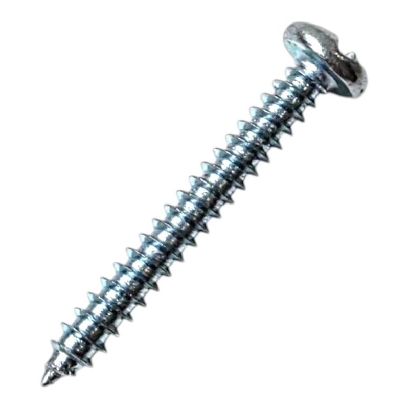 Tornillo para Lámina con Cabeza Redonda Combinada #8 x 2 plg - 100 Unidades