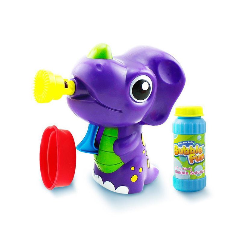 Lanza Burbujas Diseño Dinosaurio Morado - Koala Kids