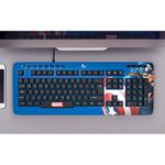 Teclado Diseño Marvel Capitán América - Xtech