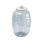 Contenedor para Bebidas de Plástico de 20 Litros con Tapadera de 29 x 29 x 47 Cm Transparente