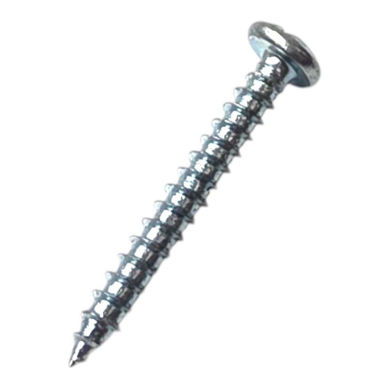 Tornillo para Lámina con Cabeza Redonda Combinada #10 x 1-1/2 plg - 100 Unidades