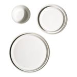 Plato Alaska para Ensalada de 19.8 Cm Color Blanco