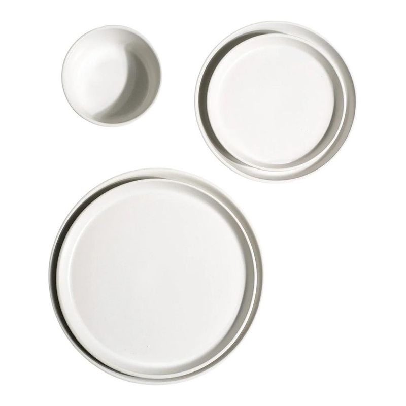 Plato Alaska para Ensalada de 19.8 Cm Color Blanco