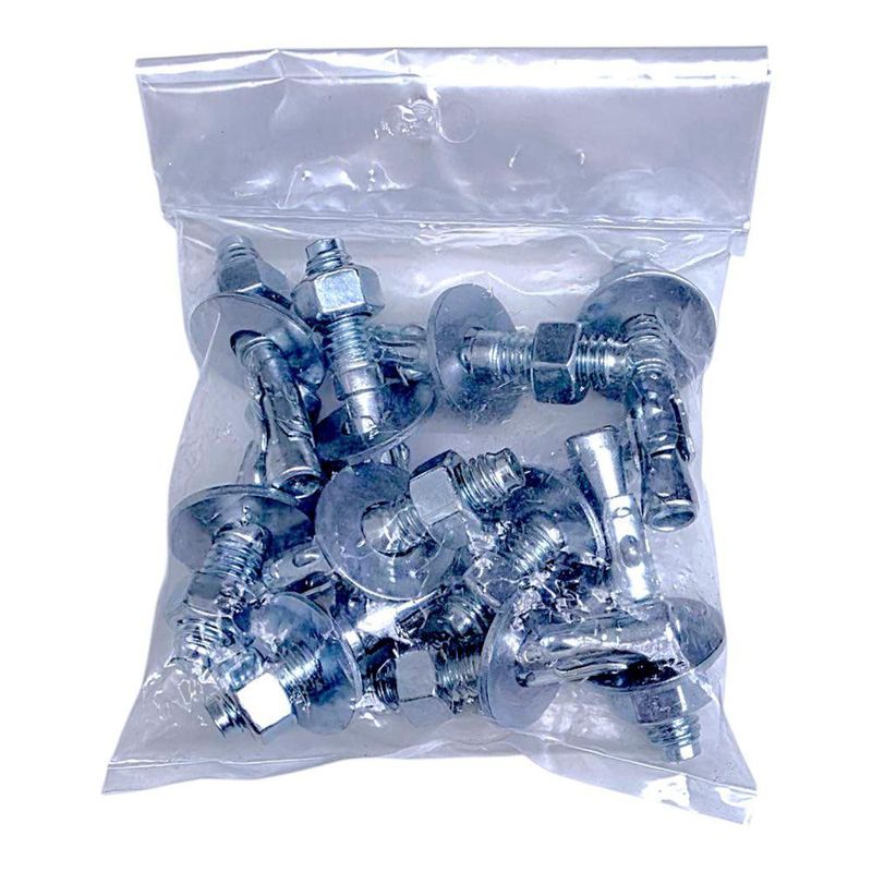 Pernos de Anclaje de 3/8 x 2-1/4 Plg 10 Unidades