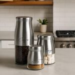 Set de 3 Frascos de Vidrio con Tapa