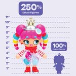 Muñeca Coleccionable Deluxe Kweenie Serie Kween of Suga 28 Cm con Articulación