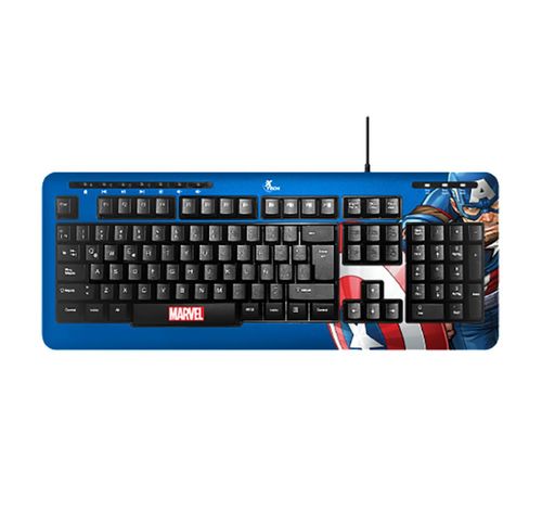 Teclado Diseño Marvel Capitán América