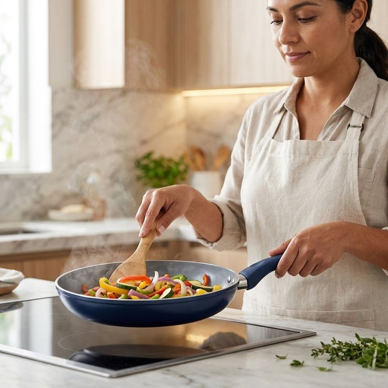 Sartén Wellness de Aluminio con Recubrimiento Cerámico de 20 Cm