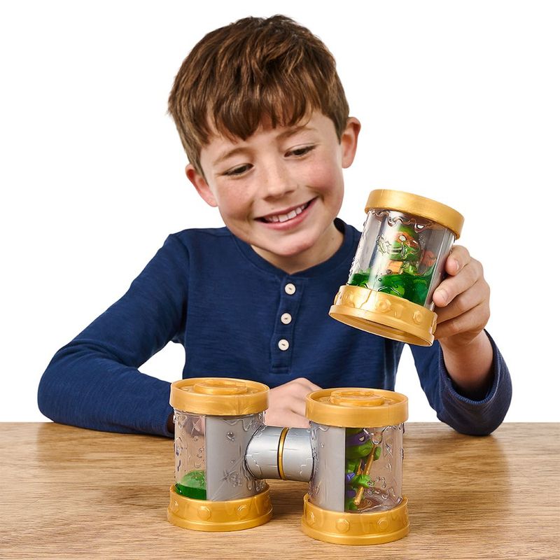 Set Treasure X Teenage Mutant Ninja Turtles con Slime Presentación Surtida