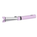 Plancha de Cabello Retráctil 2 en 1 de 32 mm Color Lila y Plateado