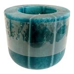Vela Modelo Vase para Decoración de Interiores de 8 Cm Color Turquesa
