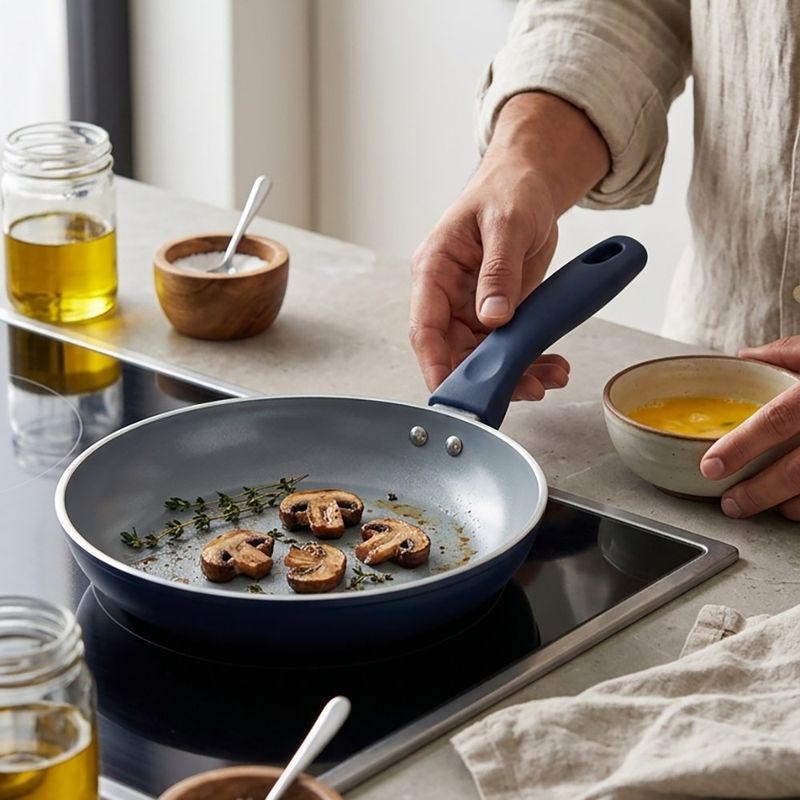 Sartén Wellness de Aluminio con Recubrimiento Cerámico de 28 Cm