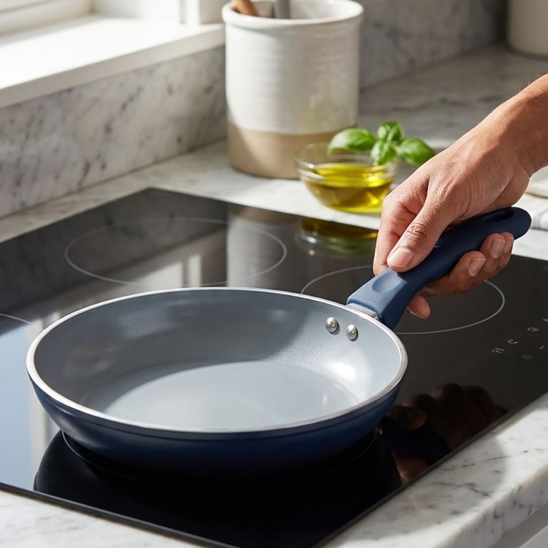 Sartén Wellness de Aluminio con Recubrimiento Cerámico de 28 Cm