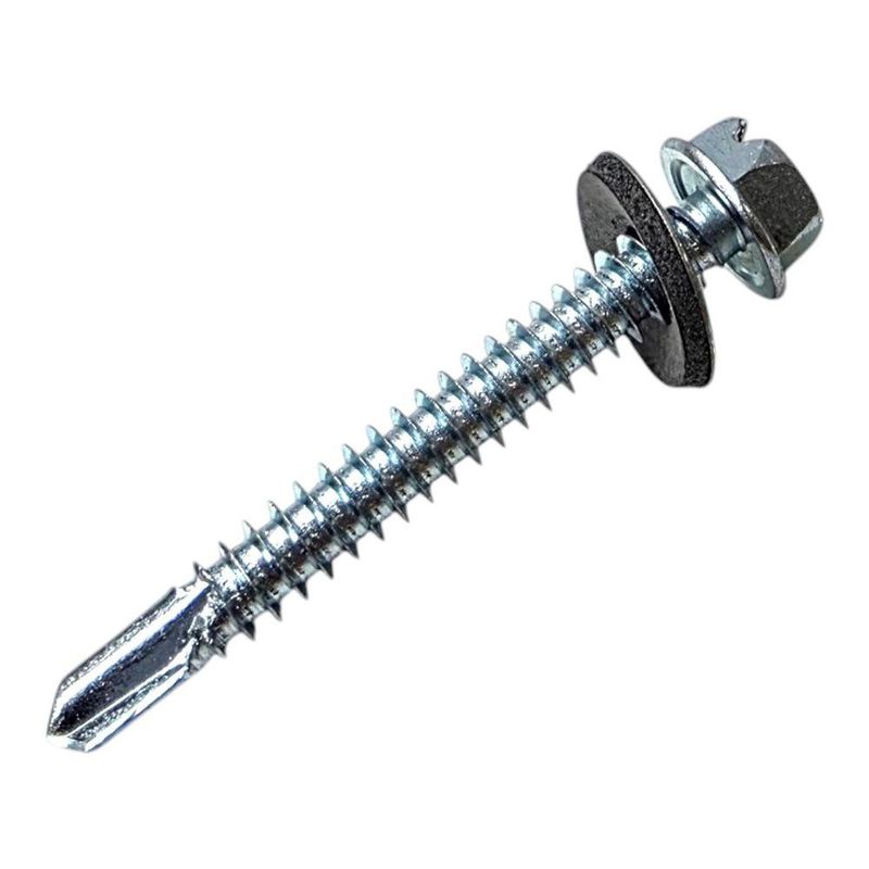 Tornillo Polser Punta de Broca 1/4 x 1-1/2 plg - 100 Unidades