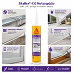 Adhesivo Sellador para Pegado y Sellado de Metales Sikaflex-117 Metal Force Resistente a la Intemperie 290 mL