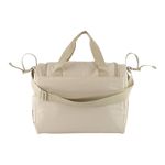 Pañalera Tipo Bolso con Múltiples Compartimentos Color Beige