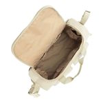 Pañalera Tipo Bolso con Múltiples Compartimentos Color Beige