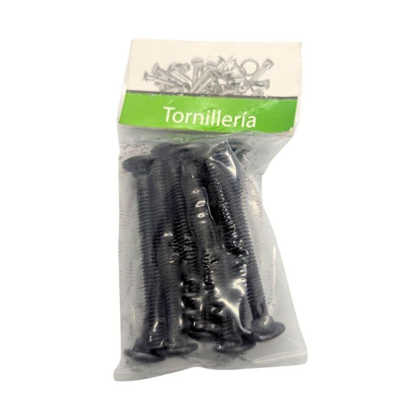 Tornillos de Carrocería de 1/4 x 2-1/2 Plg en Bolsa de 10 Unidades